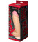 Телесный фаллоимитатор-супергигант с мошонкой на присоске - 39 см. Телесный фаллоимитатор-супергигант с мошонкой на присоске - 39 см.