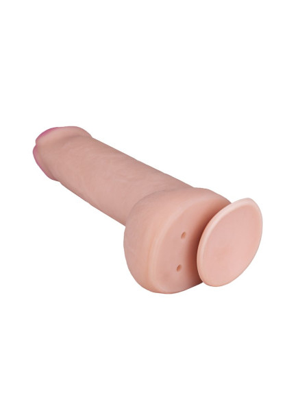 Фаллоимитатор из киберкожи с присоской №50 - 23 см. Фаллоимитатор из киберкожи с присоской №50 - 23 см.