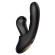 Черный вибратор с возвратно-поступательными движениями и вакуумом Fatima - 19,2 см. Черный вибратор с возвратно-поступательными движениями и вакуумом Fatima - 19,2 см.