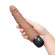 Кофейный вибратор-реалистик 7 Realistic Vibrator - 20 см. Кофейный вибратор-реалистик 7 Realistic Vibrator - 20 см.