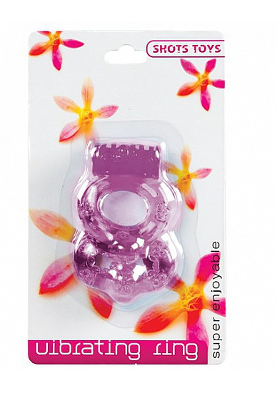 Вибрирующее эрекционное кольцо с шипами Вибрирующее эрекционное кольцо с шипами