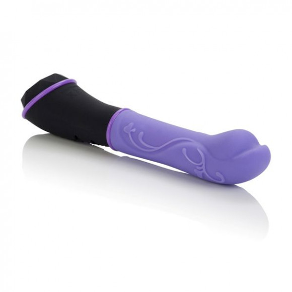 Фиолетовый вибромассажер из силикона TANTRIC AURA MASSAGER - 15 см. Фиолетовый вибромассажер из силикона TANTRIC AURA MASSAGER - 15 см.
