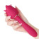 Розовый вибромассажер Rose Pro 6 - 21,4 см. Розовый вибромассажер Rose Pro 6 - 21,4 см.