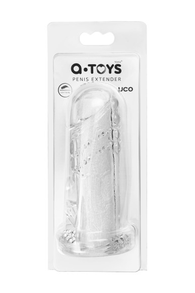 Прозрачная насадка на пенис Uco - 13 см. Прозрачная насадка на пенис Uco - 13 см.