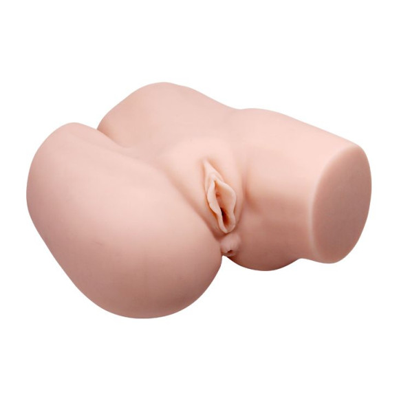 Телесный полуторс с двумя любовными тоннелями и вибрацией Телесный полуторс с двумя любовными тоннелями и вибрацией