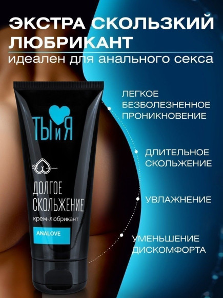 Анальная водно-силиконовая смазка AnaLove - 50 гр. Анальная водно-силиконовая смазка AnaLove - 50 гр.