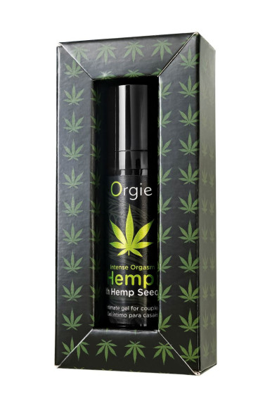 Возбуждающий интимный гель для пар Orgie Hemp Intense Orgasm - 15 мл. Возбуждающий интимный гель для пар Orgie Hemp Intense Orgasm - 15 мл.