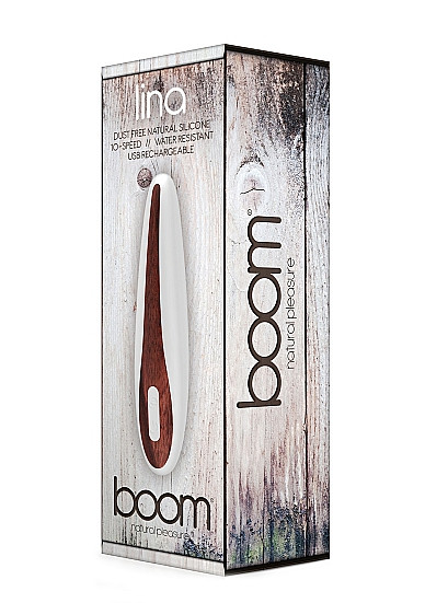 Перезаряжаемый вибромассажер Lina - 15,3 см. Перезаряжаемый вибромассажер Lina - 15,3 см.