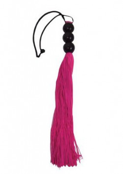 Небольшая розовая плеть Medium Whip - 35 см.