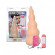 Телесный виброконус с дистанционным управлением - 17,8 см. Телесный виброконус с дистанционным управлением - 17,8 см.