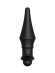 Черная перезаряжаемая анальная пробка №08 Cone-shaped butt plug - 13,5 см. Черная перезаряжаемая анальная пробка №08 Cone-shaped butt plug - 13,5 см.