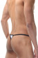 Белые сексуальные трусы-стринги с контрастным кантом Белые сексуальные трусы-стринги с контрастным кантом