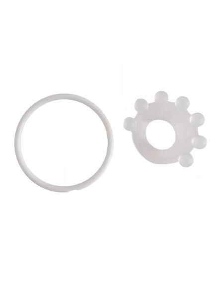 Эрекционное кольцо с мягкой стимулирующей насадкой Эрекционное кольцо с мягкой стимулирующей насадкой