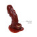 Коричневая фаллическая насадка с вибропулькой - 13,3 см. Коричневая фаллическая насадка с вибропулькой - 13,3 см.
