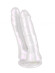 Белый перламутровый двойной фаллоимитатор Baroque Белый перламутровый двойной фаллоимитатор Baroque