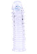 Прозрачная насадка на пенис Swirls Sleeve - 16 см. Прозрачная насадка на пенис Swirls Sleeve - 16 см.