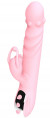 Розовый вибратор-кролик Ava - 21,9 см.