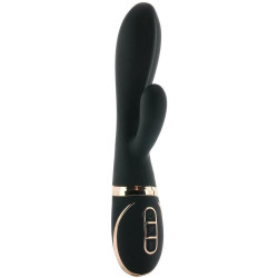 Черный вибратор-кролик Dual Stim Rabbit Vibrator Черный вибратор-кролик Dual Stim Rabbit Vibrator