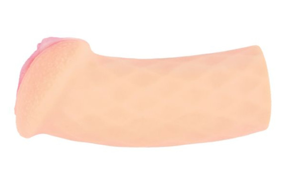 Телесный реалистичный мастурбатор-вагина Elegance.007 с двойным слоем материала Телесный реалистичный мастурбатор-вагина Elegance.007 с двойным слоем материала