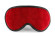 Красная сплошная маска на резиночке с черной окантовкой Красная сплошная маска на резиночке с черной окантовкой