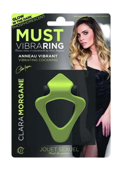 Люминесцентное эрекционное виброкольцо Must Люминесцентное эрекционное виброкольцо Must