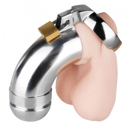 Металлический пояс верности закрытого типа со съемным наконечником Металлический пояс верности закрытого типа со съемным наконечником