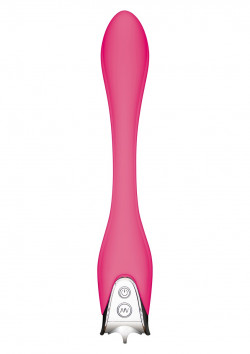 Розовый вибростимулятор G-точки G-VOLUTION - 22 см. Розовый вибростимулятор G-точки G-VOLUTION - 22 см.