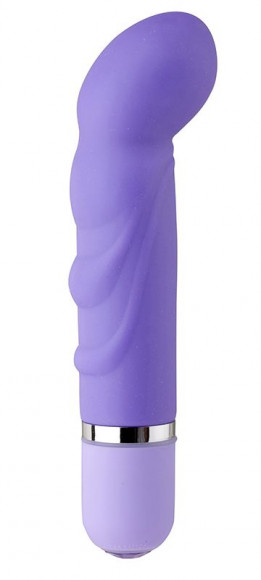 Фиолетовый мини-вибратор с загнутым кончиком NEON VIBE ROCKER PURPLE - 10,2 см. Фиолетовый мини-вибратор с загнутым кончиком NEON VIBE ROCKER PURPLE - 10,2 см.