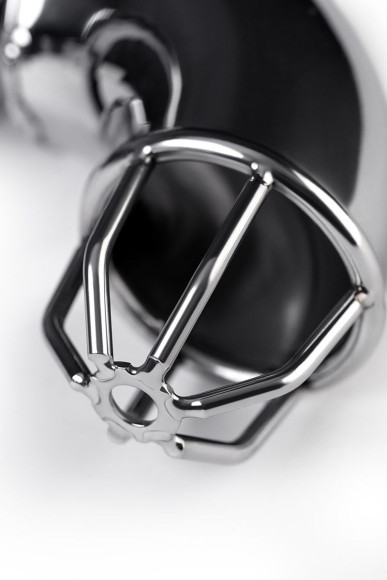 Серебристый мужской пояс верности TOYFA Metal Серебристый мужской пояс верности TOYFA Metal