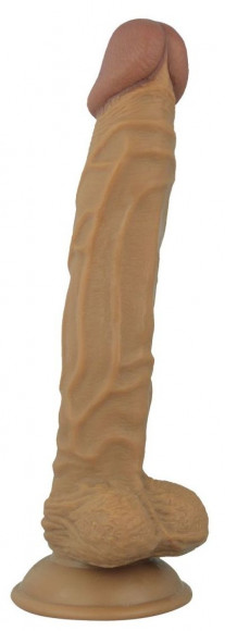 Реалистичный коричневый фаллоимитатор Blush Answer - 19,5 см. Реалистичный коричневый фаллоимитатор Blush Answer - 19,5 см.