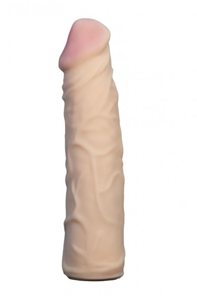 Телесная насадка Harness из неоскин - 21 см. Телесная насадка Harness из неоскин - 21 см.