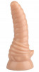 Телесный фигурный анальный фаллоимитатор - 20,5 см. Телесный фигурный анальный фаллоимитатор - 20,5 см.