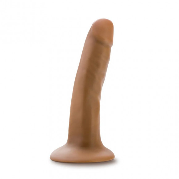 Карамельный фаллоимитатор 5.5 Inch Long Dildo With Suction Cup Base - 13,9 см.