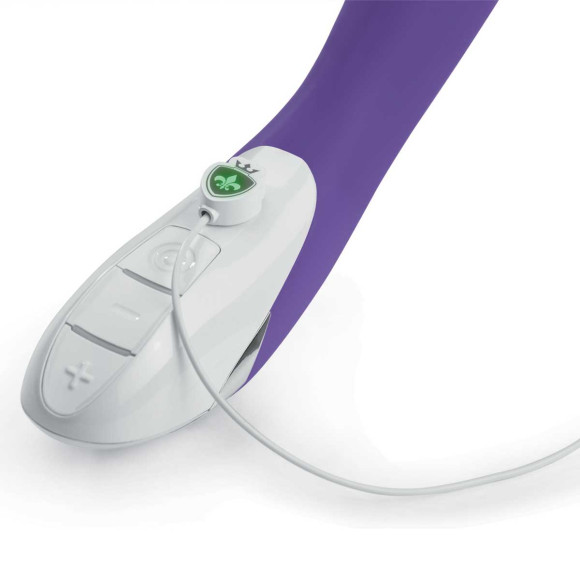 Фиолетовый вибратор Mystim Danny Divido - 27 см. Фиолетовый вибратор Mystim Danny Divido - 27 см.