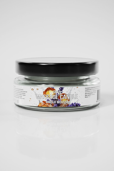 Массажная свеча «Янтарный мусс» - 50 мл. Массажная свеча «Янтарный мусс» - 50 мл.