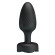 Черная анальная вибропробка с подсветкой Osborn - 9,8 см. Черная анальная вибропробка с подсветкой Osborn - 9,8 см.