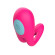 Розовое виброкольцо с пультом ДУ Розовое виброкольцо с пультом ДУ