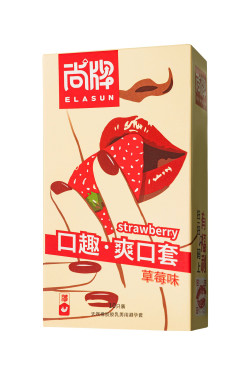 Презервативы Elasun Strawberry с ароматом клубники - 10 шт. Презервативы Elasun Strawberry с ароматом клубники - 10 шт.
