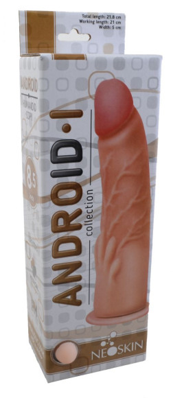 Крупный фаллоимитатор на присоске ANDROID I - 21,8 см. Крупный фаллоимитатор на присоске ANDROID I - 21,8 см.