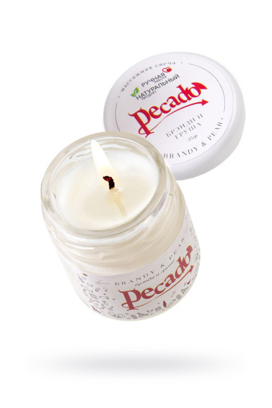 Массажная свеча Brandy & Pear - 35 мл. Массажная свеча Brandy & Pear - 35 мл.