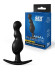 Черная фигурная анальная втулка - 8,5 см. Черная фигурная анальная втулка - 8,5 см.
