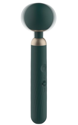 Изумрудный вибромассажер Magic Motion Zenith - 29 см. Изумрудный вибромассажер Magic Motion Zenith - 29 см.