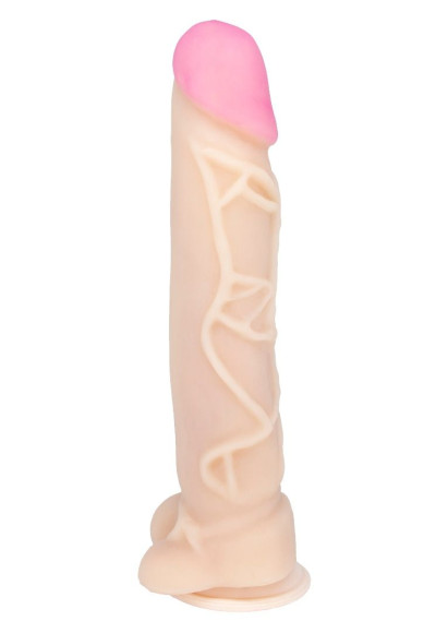 Фаллоимитатор на присоске ANDROID III с крупными венами - 23,5 см. Фаллоимитатор на присоске ANDROID III с крупными венами - 23,5 см.