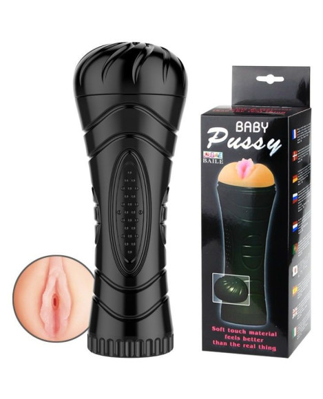 Мастурбатор-вагина в тубе без вибрации Baby Pussy Мастурбатор-вагина в тубе без вибрации Baby Pussy