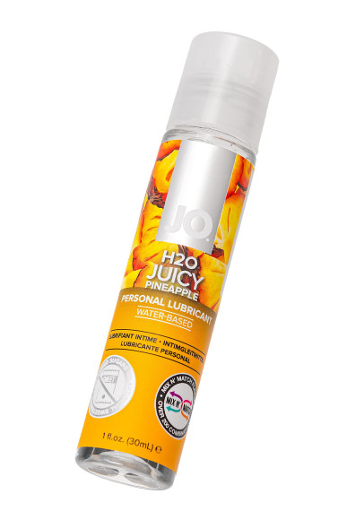 Смазка с ароматом ананаса JO Flavored Juicy Pineapple - 30 мл.