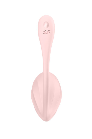 Розовое виброяйцо Ribbed Petal с пультом ДУ Розовое виброяйцо Ribbed Petal с пультом ДУ