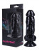 Черный фаллоимитатор-реалистик на присоске №5 - 16 см. Черный фаллоимитатор-реалистик на присоске №5 - 16 см.