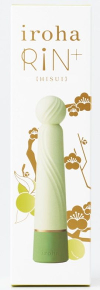Салатовый вибратор с шаровидной мягкой головкой IROHA Rin+ Hisui - 16 см. Салатовый вибратор с шаровидной мягкой головкой IROHA Rin+ Hisui - 16 см.