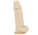 Телесный поясной фаллоимитатор - 22 см. Телесный поясной фаллоимитатор - 22 см.
