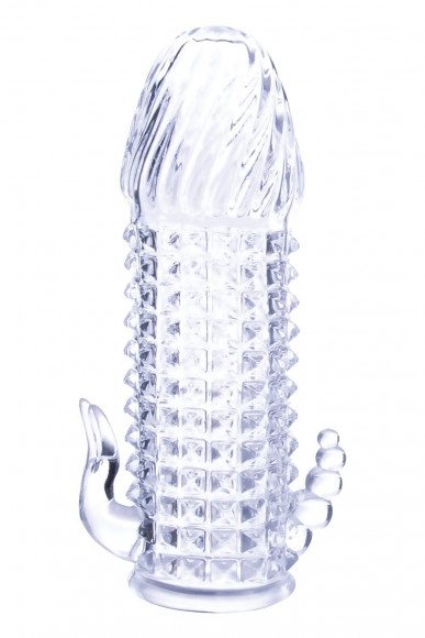 Набор из 2 прозрачных насадок на член Seductive Tickler Sleeves Set Набор из 2 прозрачных насадок на член Seductive Tickler Sleeves Set